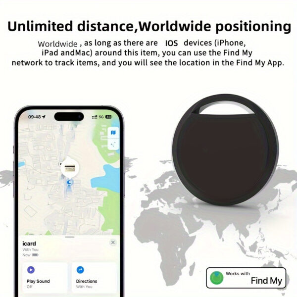 Pet 4-Pack MFI Rated GPS Smart Tracker, Mini Tag Compatible with iPhone Find My App - Image 15
