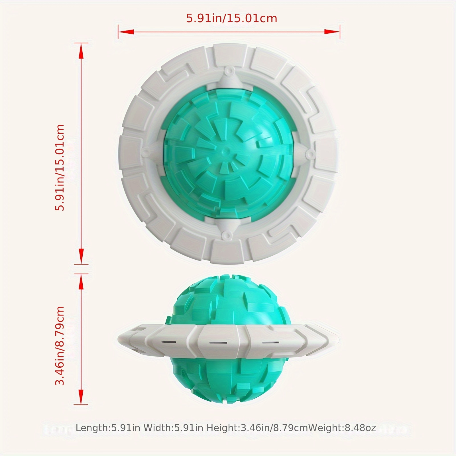Durable Flying Disc Toy for Large Dogs - Squeaky, Indestructible, Interactive Pet Gift - Image 13