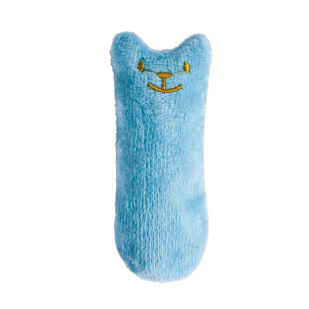 Teeth Grinding Catnip Toys Funny Interactive Plush Cat Toy Pet Kitten Chewing Vocal Toy Claws Thumb Bite Cat mint For Cats - Image 19