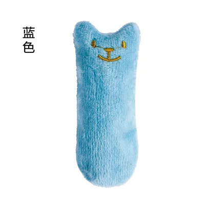 Teeth Grinding Catnip Toys Funny Interactive Plush Cat Toy Pet Kitten Chewing Vocal Toy Claws Thumb Bite Cat mint For Cats - Image 8