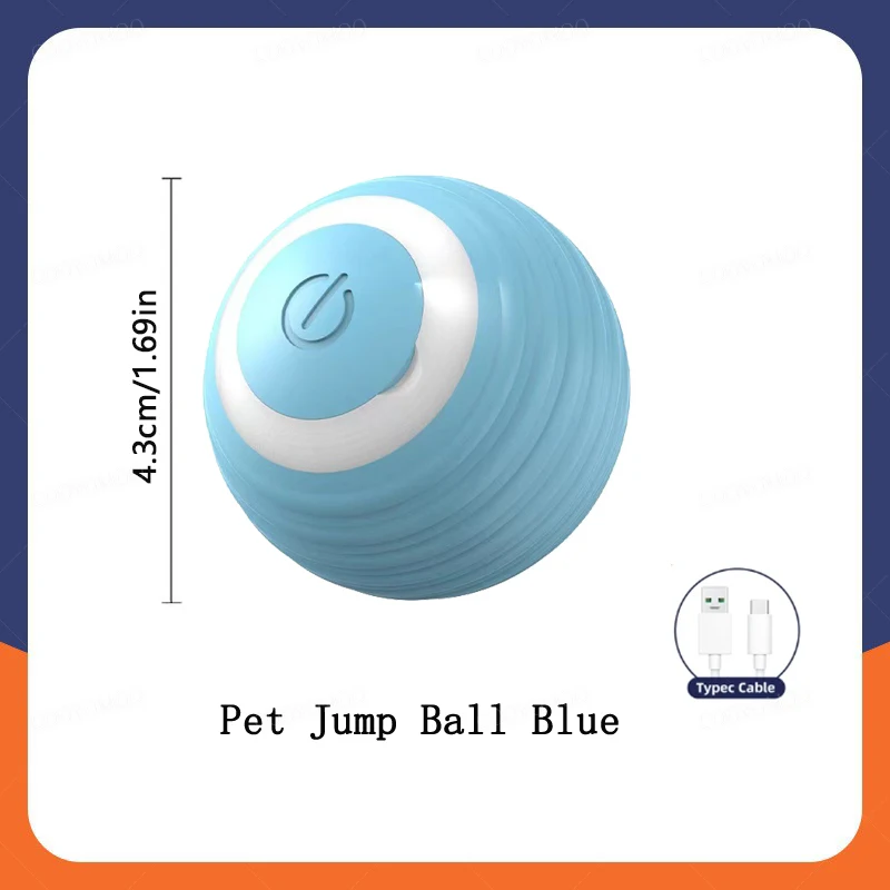 Smart Dog Toy Ball Electronic Interactive Pet Toy Moving Ball USB Automatic - Image 14