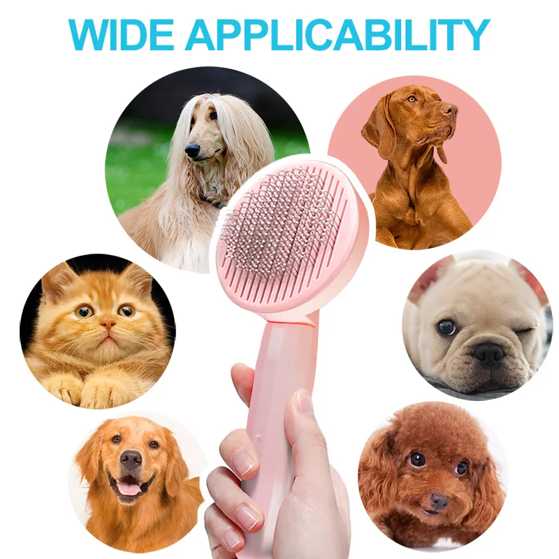 Pet Grooming Brush for Cats & Dogs Remove Hairs - Image 20