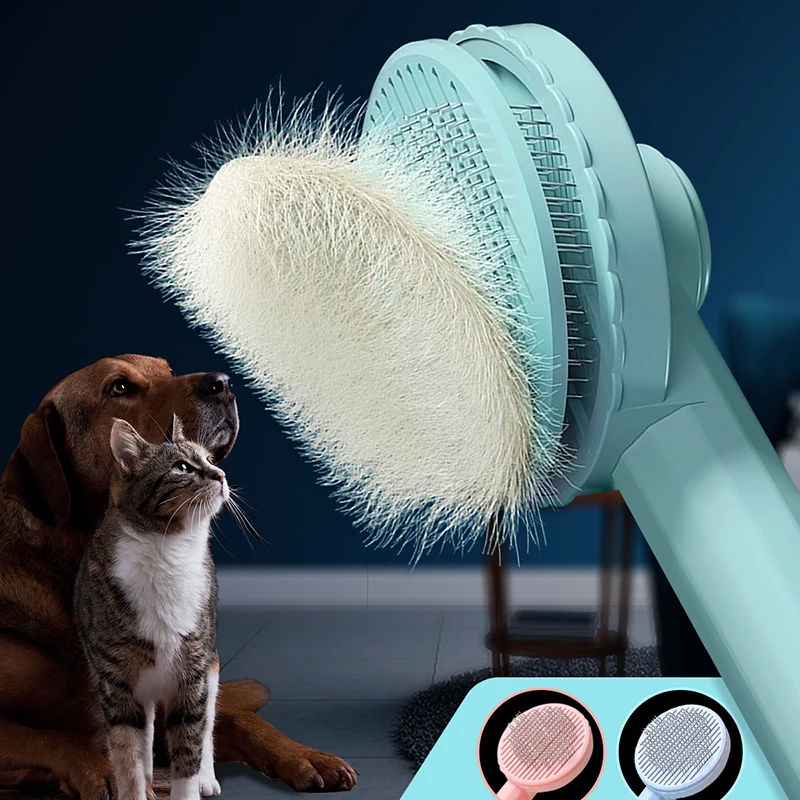 Pet Grooming Brush for Cats & Dogs Remove Hairs - Image 16