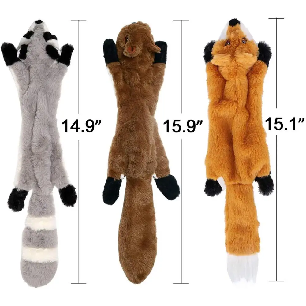 Soft Interactive Durable Squeak Bite Toys Squeaky Toy Dog Toys Chew - Image 2