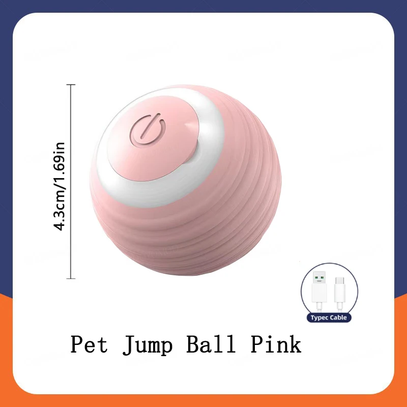 Smart Dog Toy Ball Electronic Interactive Pet Toy Moving Ball USB Automatic - Image 17