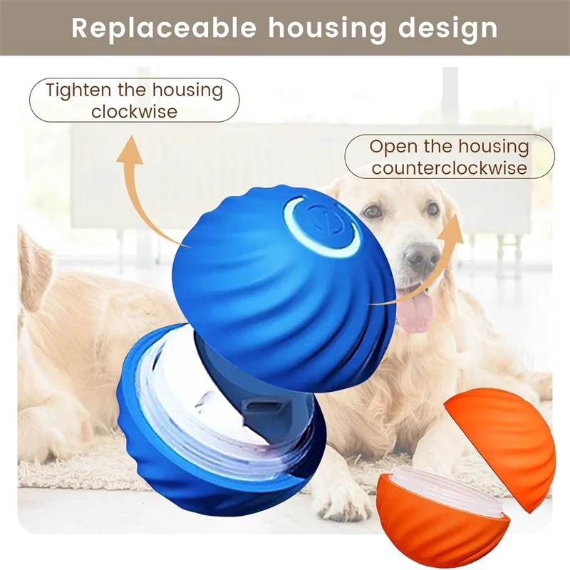Smart Dog Toy Ball Electronic Interactive Pet Toy Moving Ball USB Automatic - Image 23